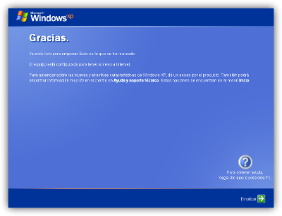 inicio de windows